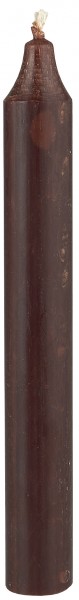 Kerze/ Stabkerze rustikal Schokolade, 18 cm, Ib Laursen