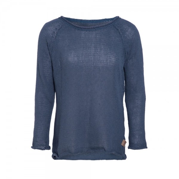 Pullover JASMIN, Jeans, Gr. 36-38, Knitfactory