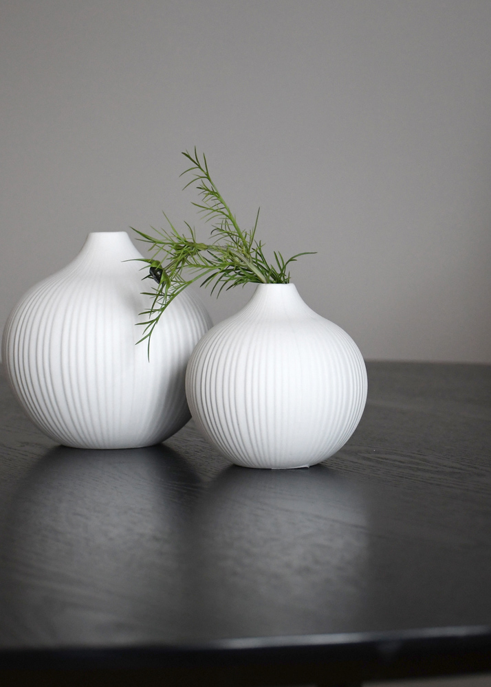 Nützlichdekoration - FRÖBACKEN Vase Weiß 10cm Storefactory - Onlineshop Tante Emmer